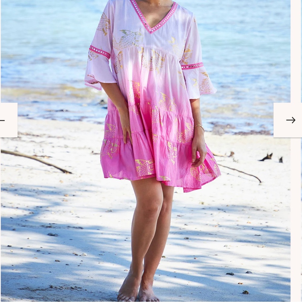 BNWT Debbie Katz south beach dress. Size XS